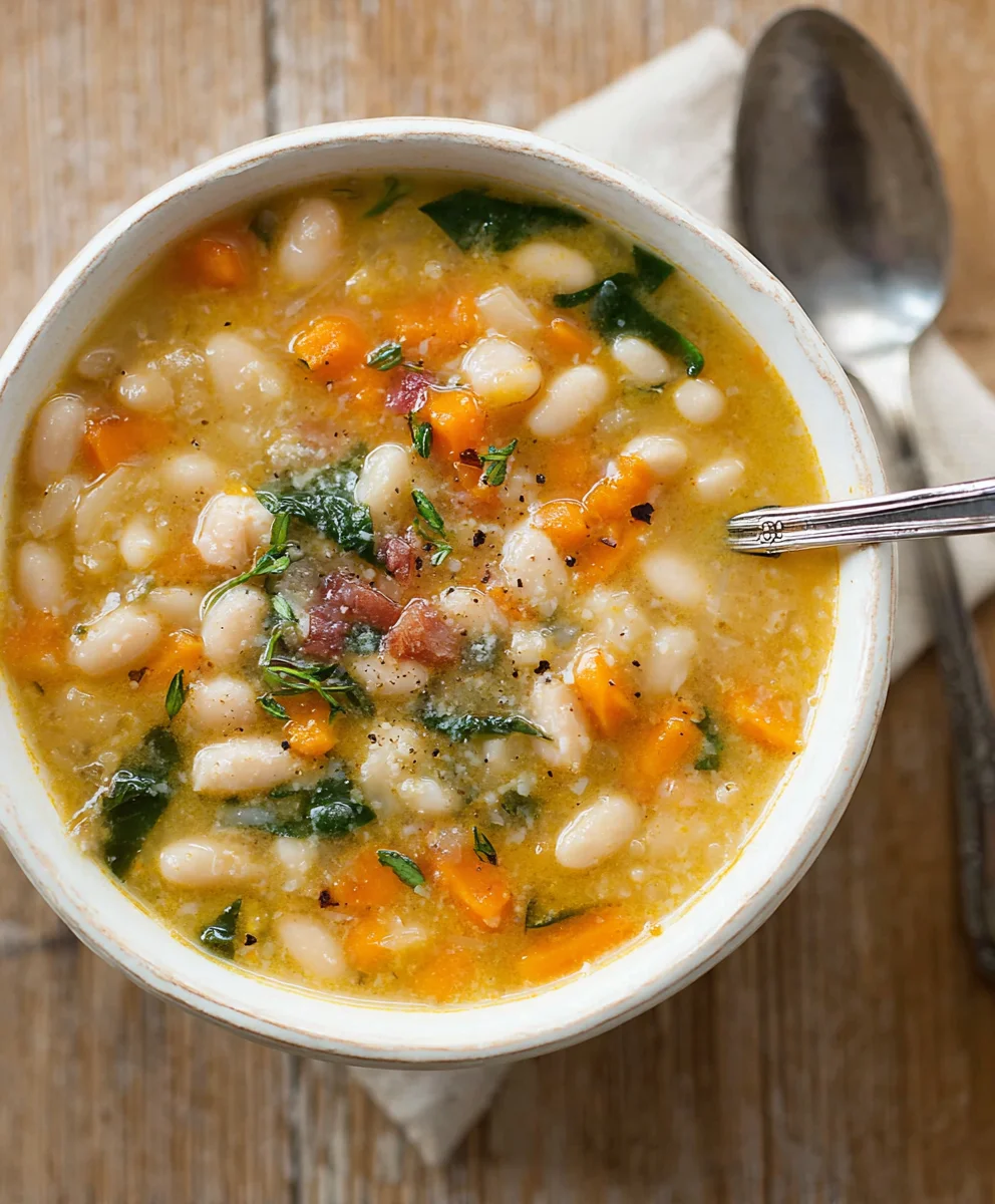 The Best White Bean Soup Recipe - Easy & Delicious