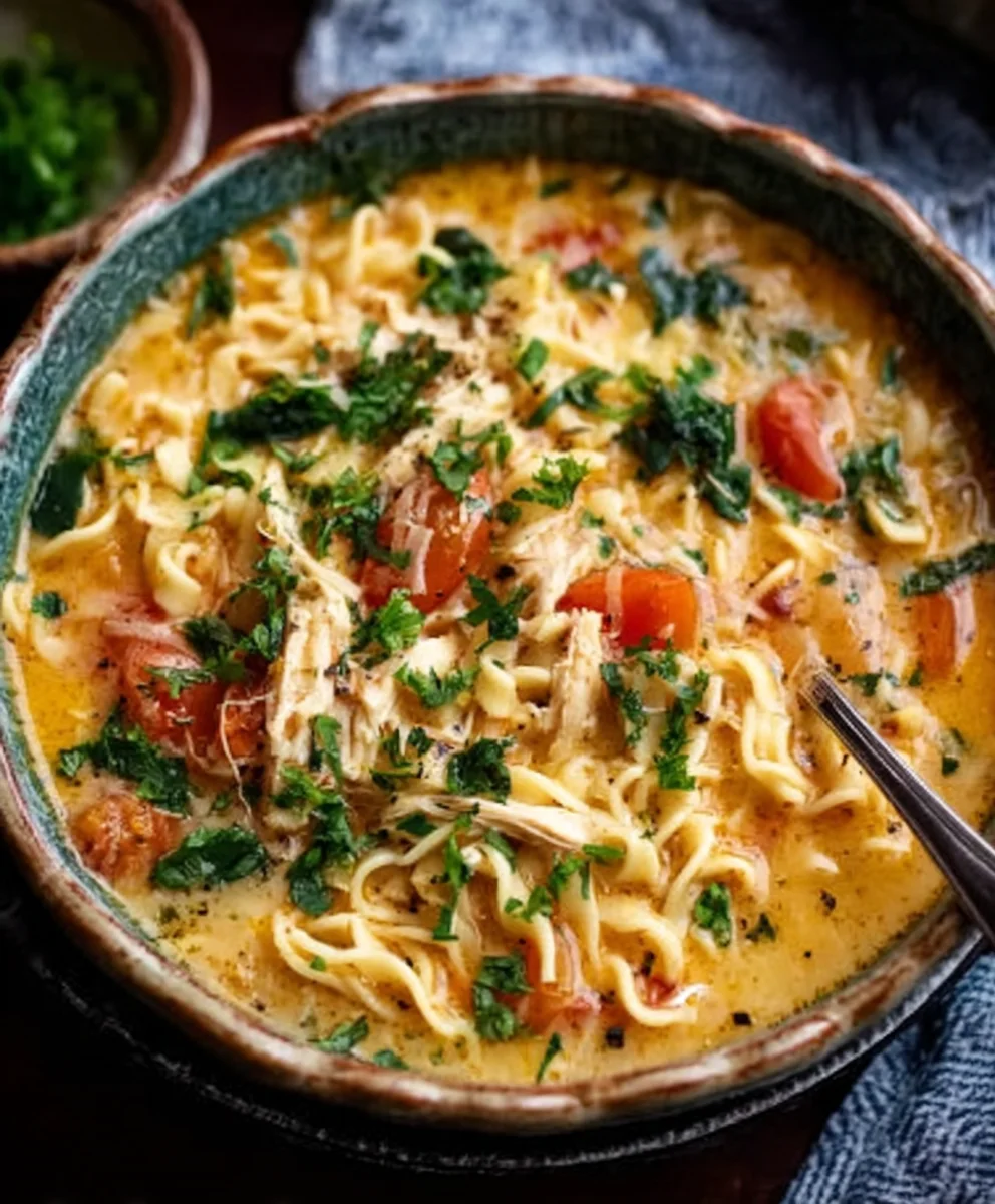Crack Chicken Noodle Soup Easy Recipe-Comfort Food