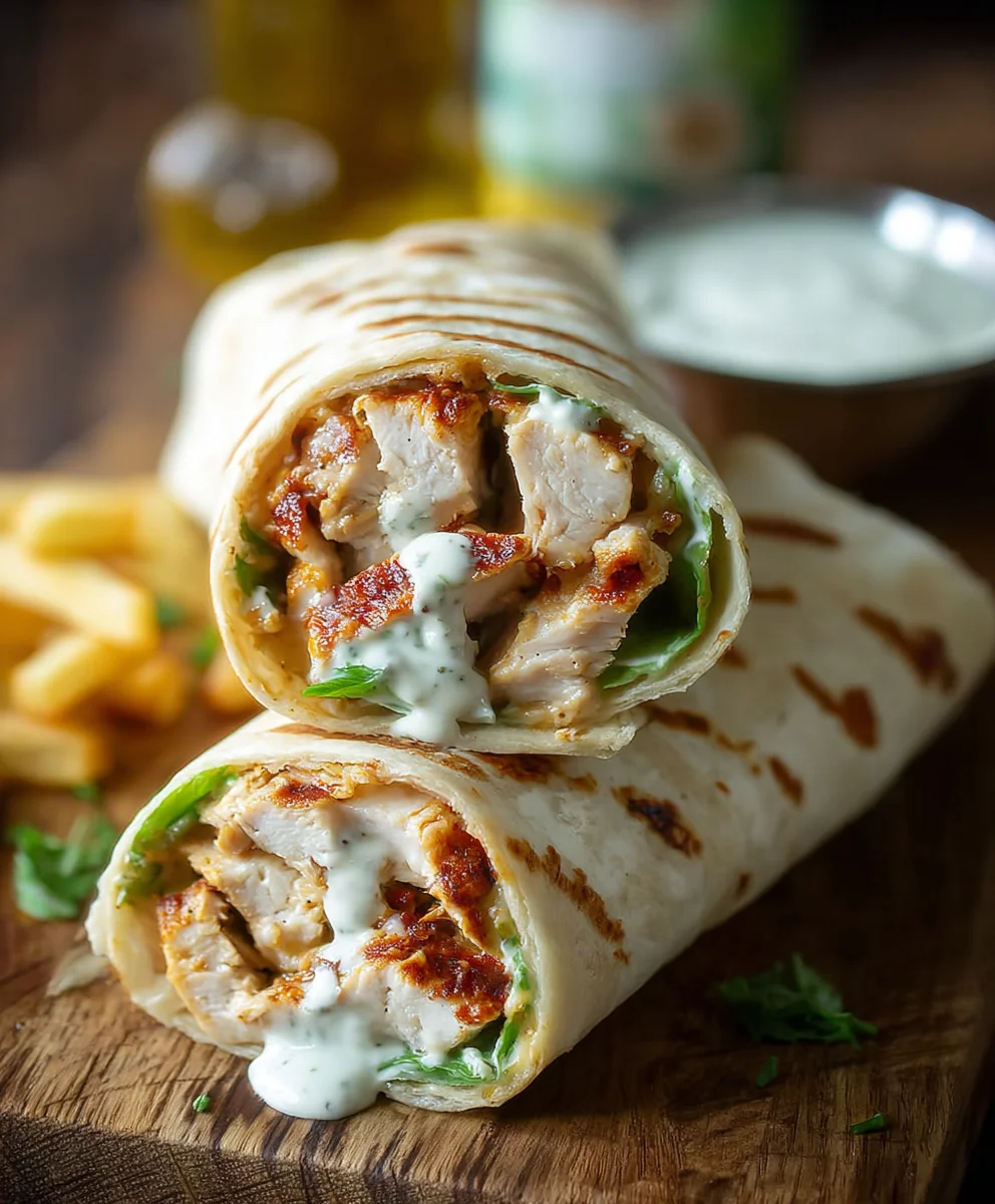 Easy Chicken Ranch Wraps Recipe-Quick Weeknight Meal