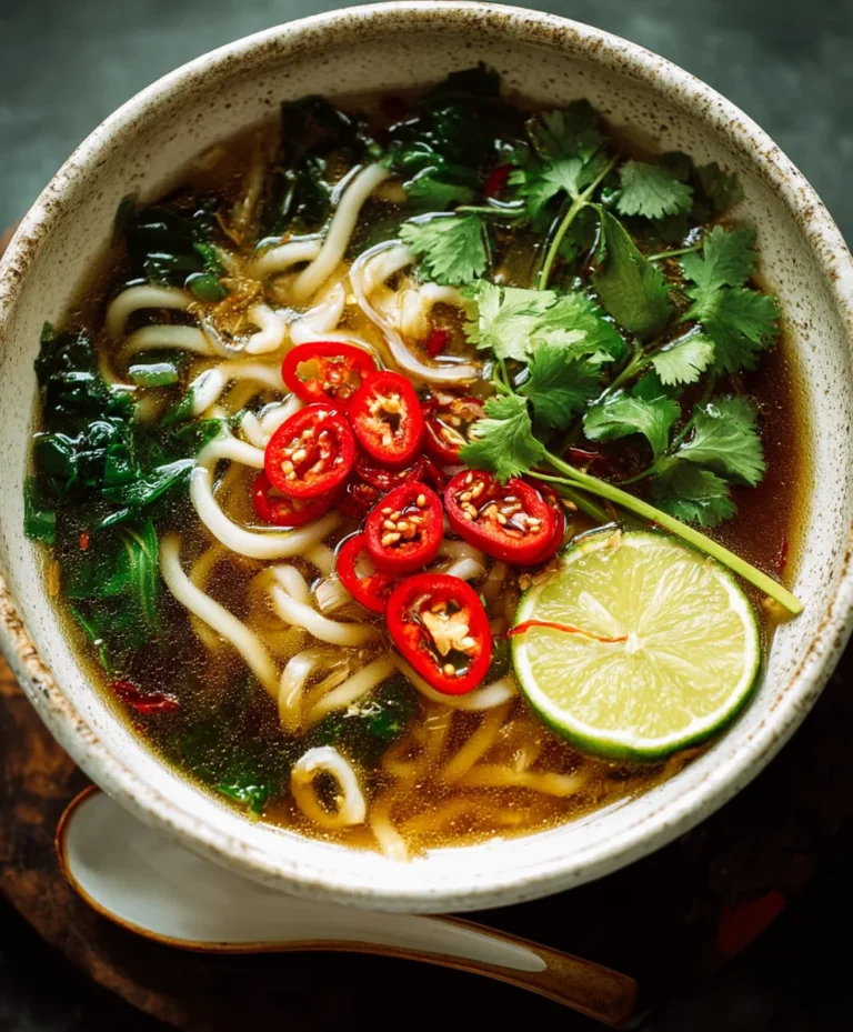 Easy Spicy Garlic Chicken Broth – Flavorful & Quick