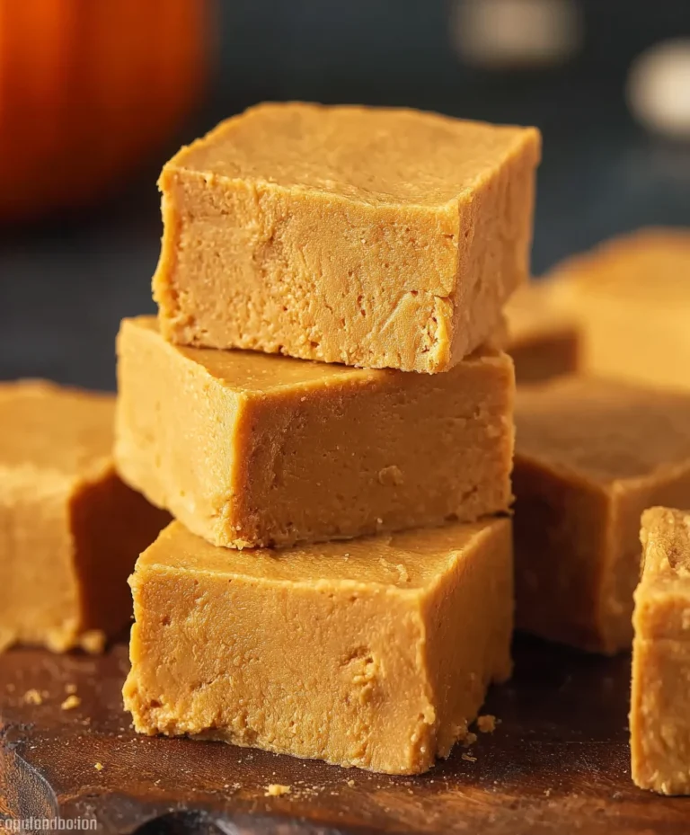 Creamy Pumpkin Fudge Recipe-Quick & Easy Dessert