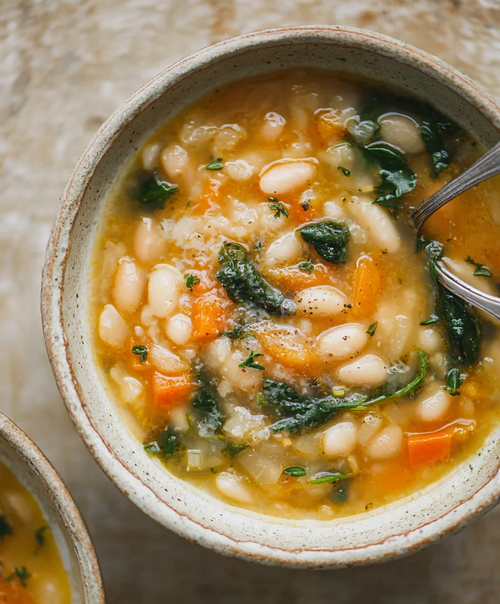 The Best White Bean Soup Recipe - Easy & Delicious