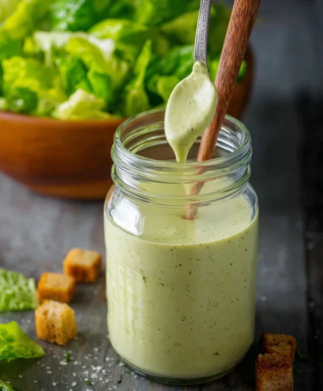 Homemade Caesar Salad Dressing