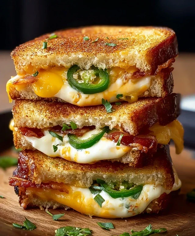 Jalapeño Popper Grilled Cheese