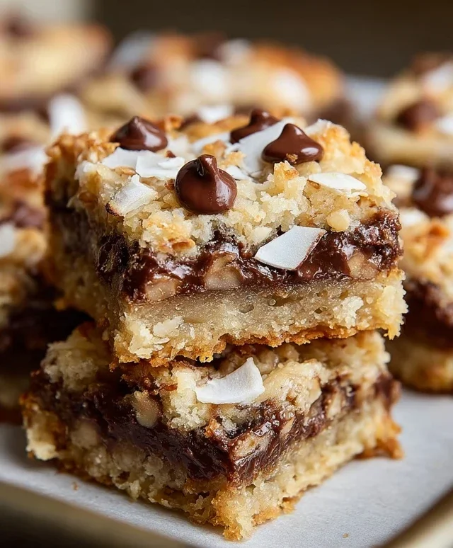 Almond Joy Cookie Bars