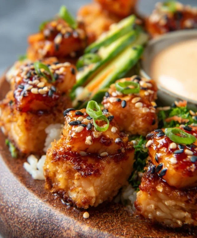 Bang Bang Salmon Bites