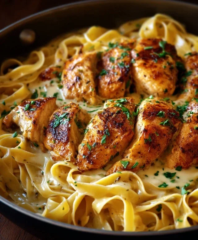 One-Pan Chicken with Buttered Noodles
