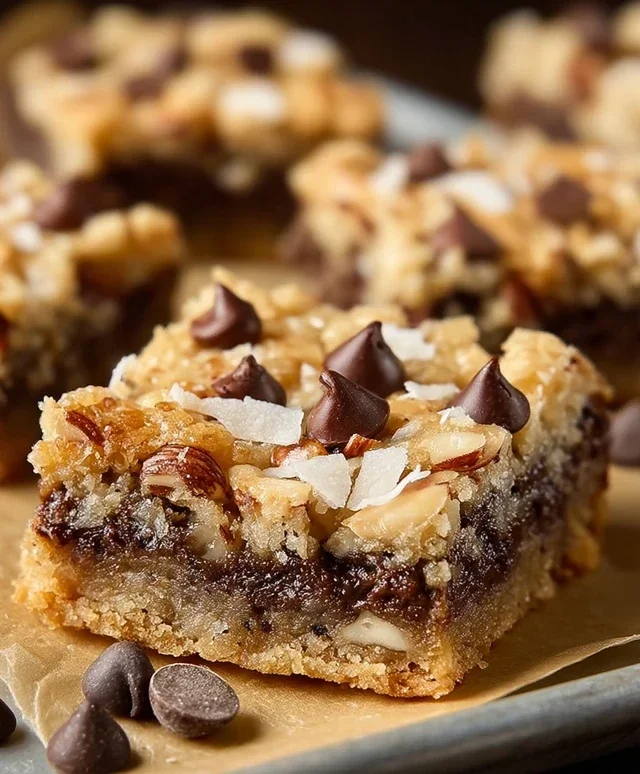 Almond Joy Cookie Bars