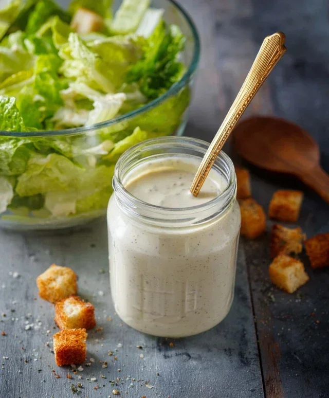 Homemade Caesar Salad Dressing