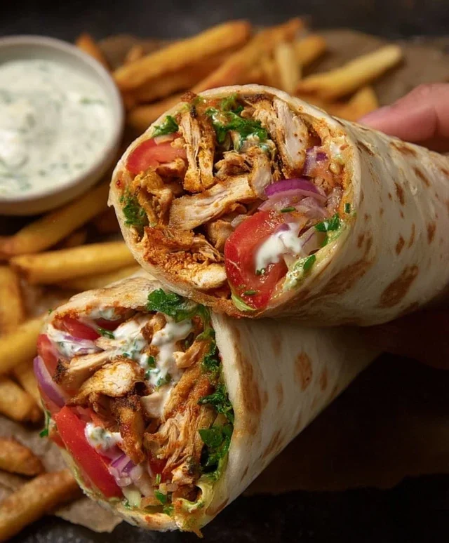 Chicken Shawarma Wrap