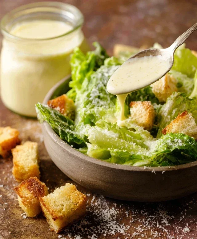 Homemade Caesar Salad Dressing