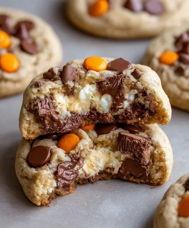 Reese's Cheesecake Cookies