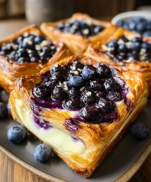 Blueberry Cheese Danish