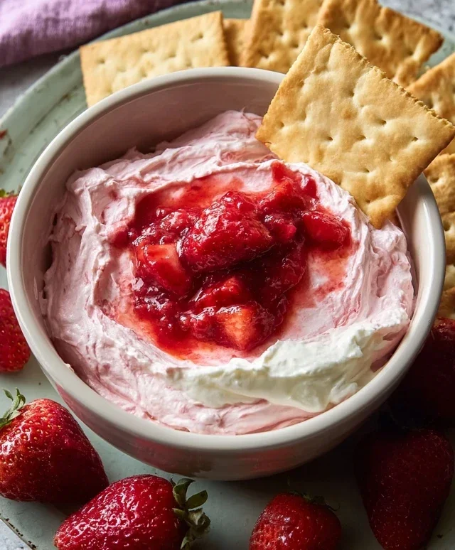 Strawberry Cheesecake Dip