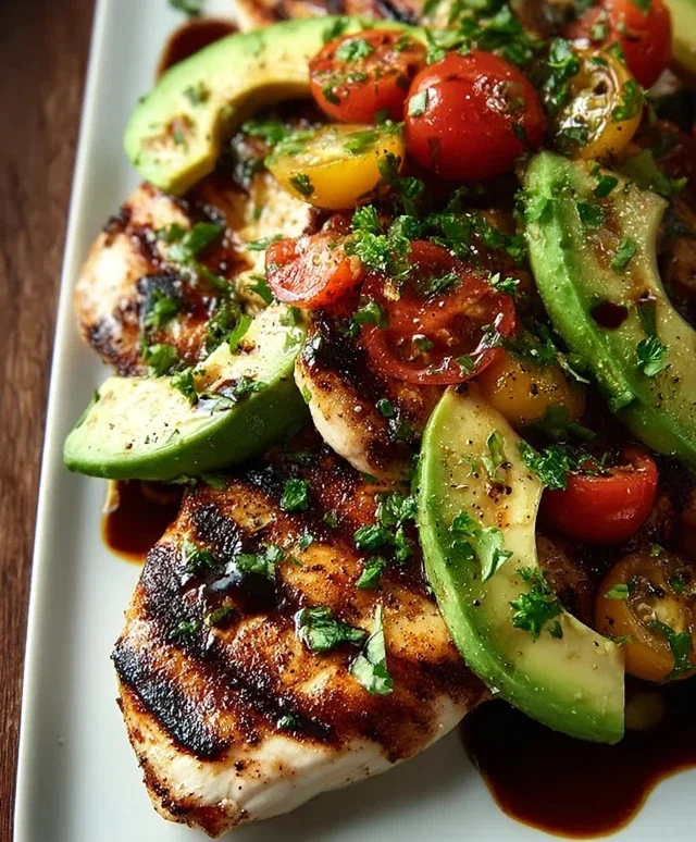 Grilled California Avocado Chicken Recipe