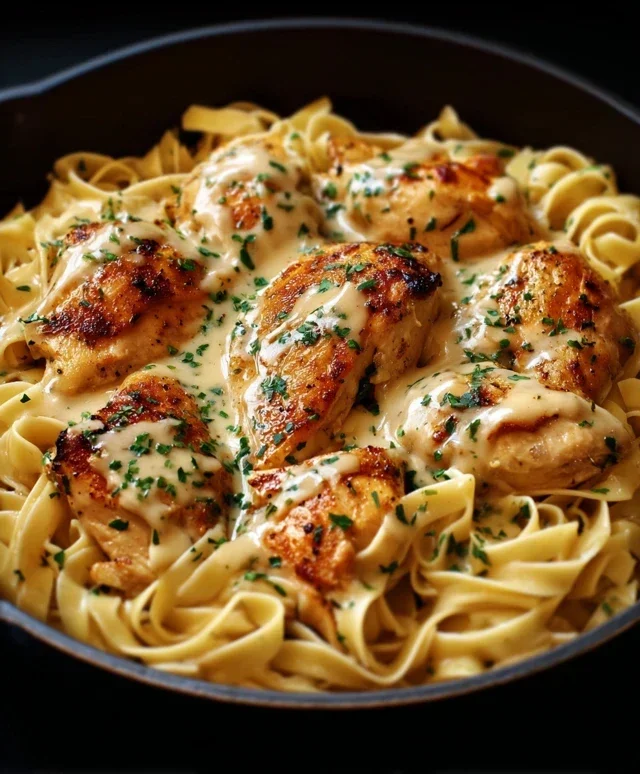 One-Pan Chicken with Buttered Noodles