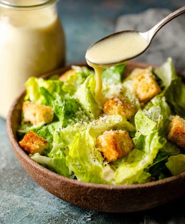 Homemade Caesar Salad Dressing