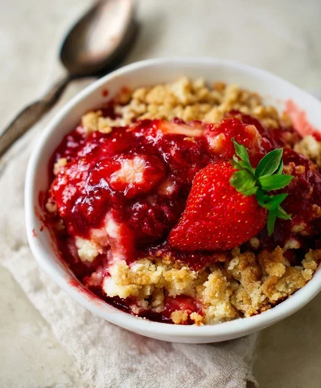 Strawberry Cobbler