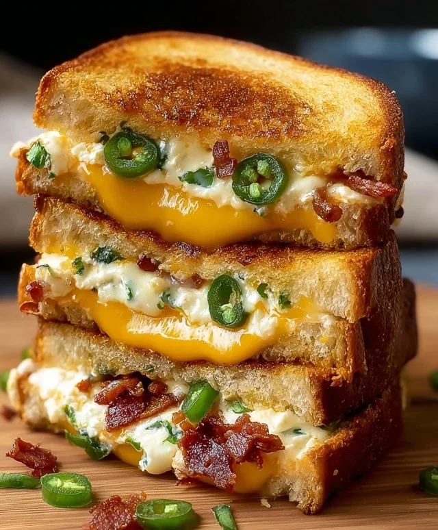 Jalapeño Popper Grilled Cheese