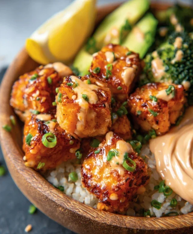 Bang Bang Salmon Bites