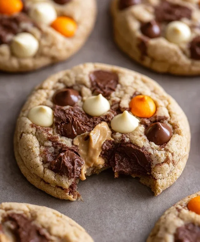 Reese's Cheesecake Cookies
