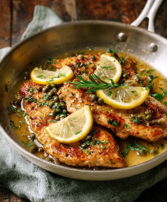 Lemon Chicken Piccata