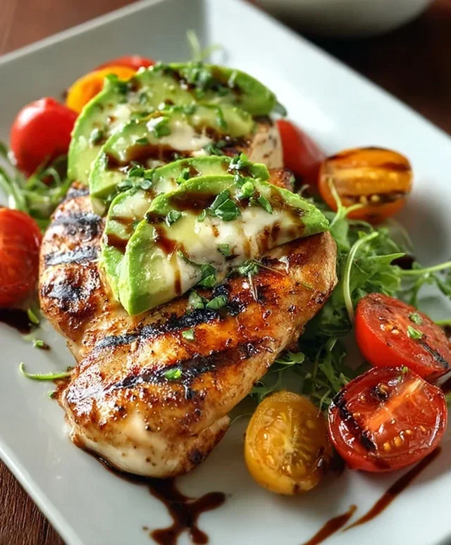 Grilled California Avocado Chicken Recipe