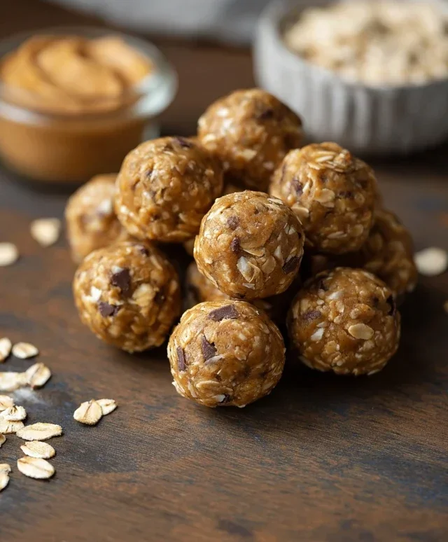 No-Bake Peanut Butter Energy Bites
