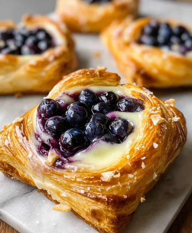 Blueberry Cheese Danish