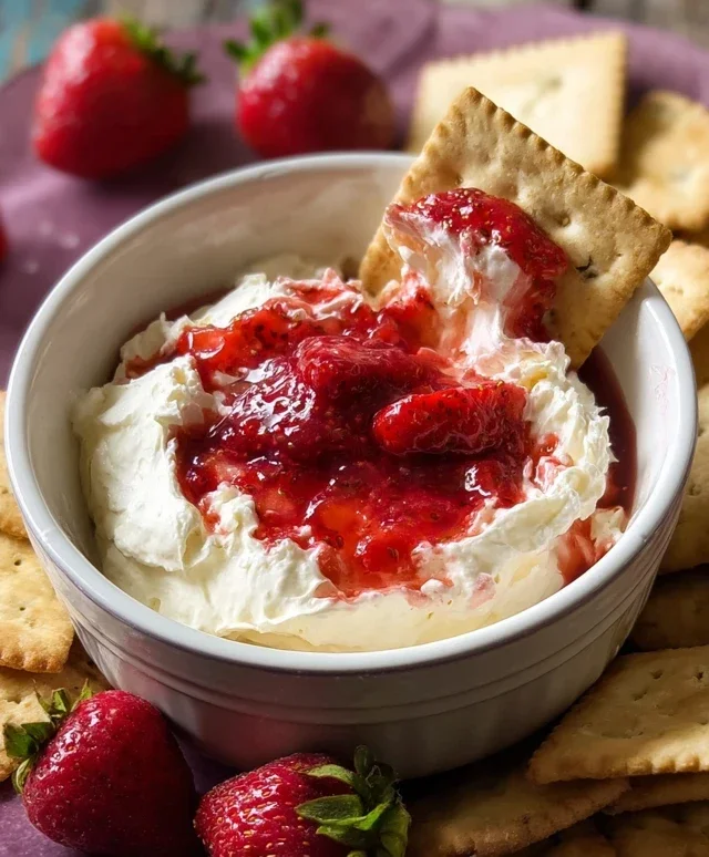 Strawberry Cheesecake Dip