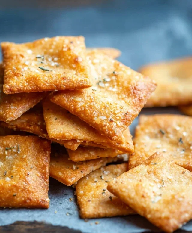 Keto Crackers (2 ingredients!)
