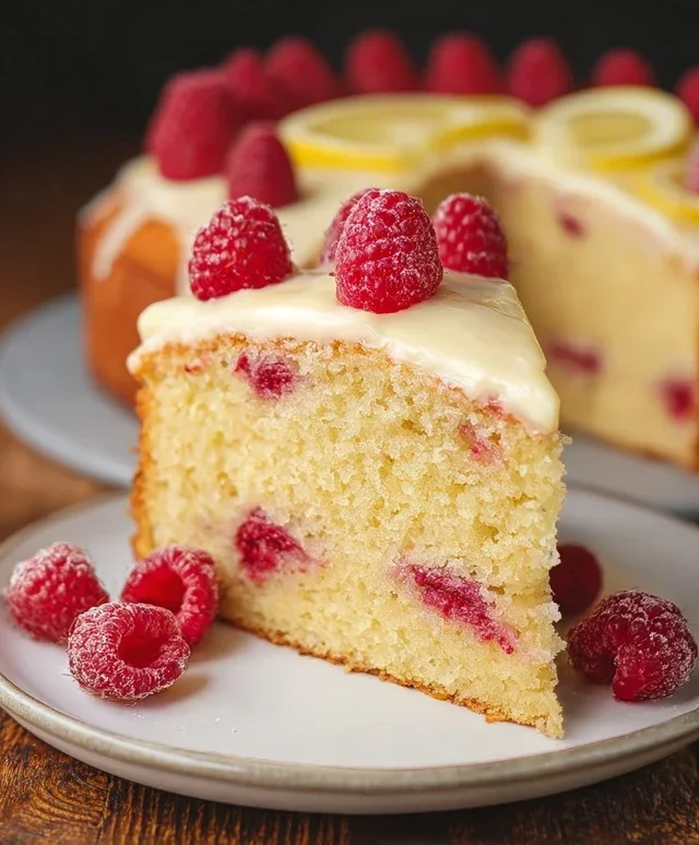 Raspberry Lemon Cake