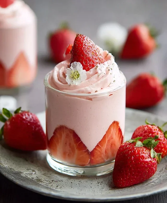 Strawberry Mousse
