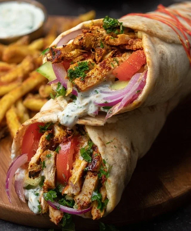 Chicken Shawarma Wrap