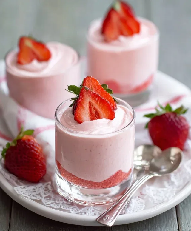 Strawberry Mousse