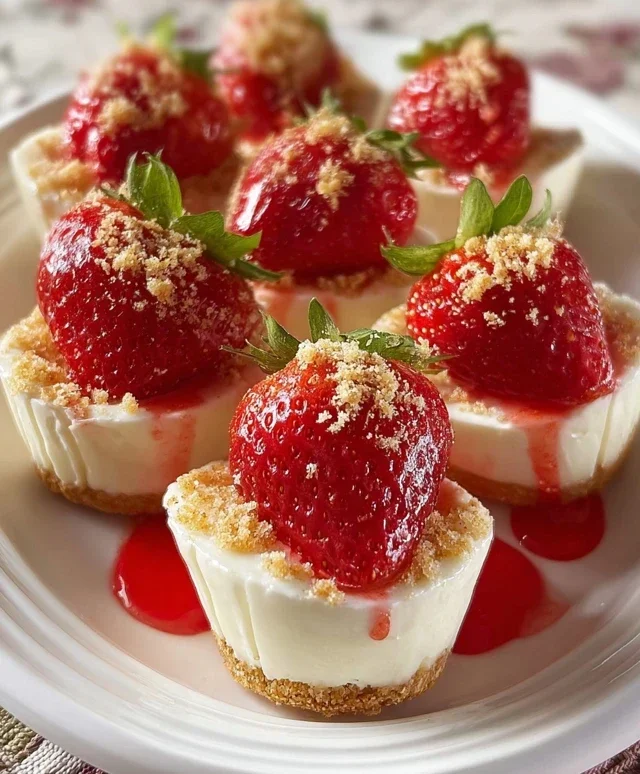 Cheesecake Deviled Strawberries