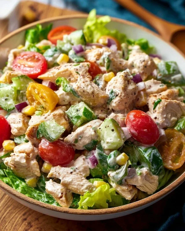 Healthy Ranch Chicken Salad
