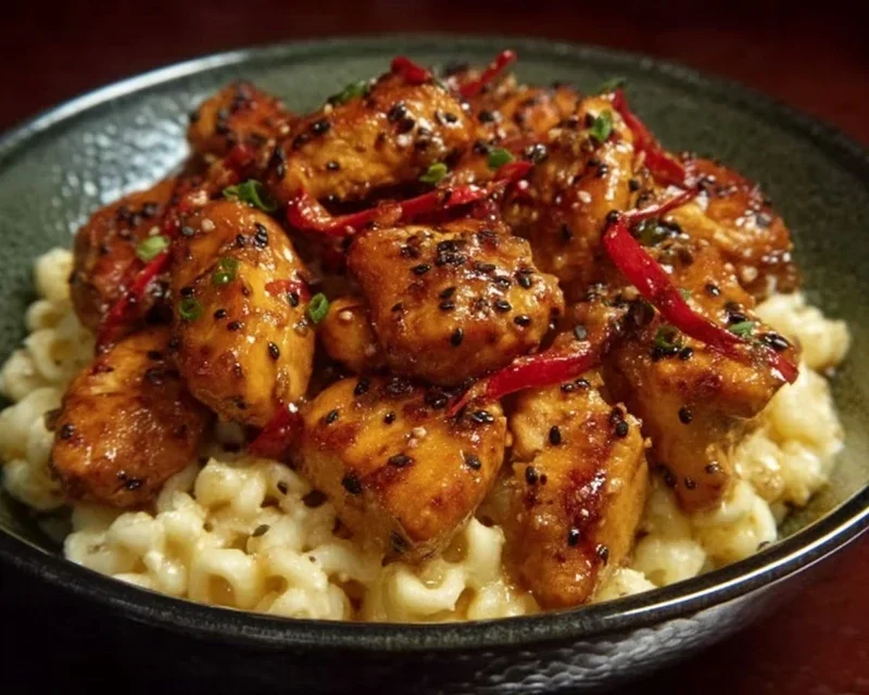 Sweet and Spicy Honey Pepper Chicken
