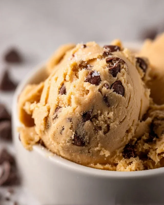 Edible Chocolate Chip Cookie Dough Recipe