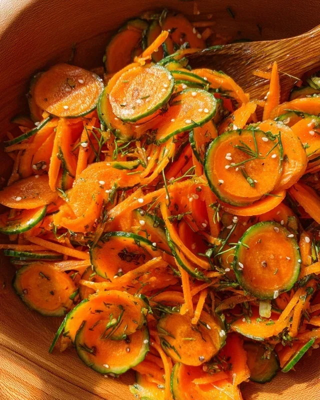 Cucumber Carrot Salad