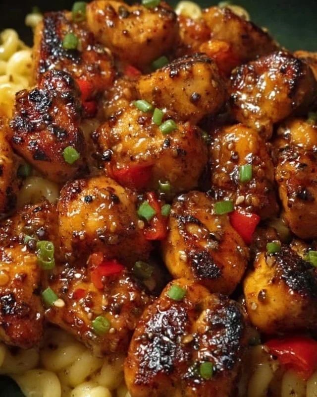 Sweet and Spicy Honey Pepper Chicken