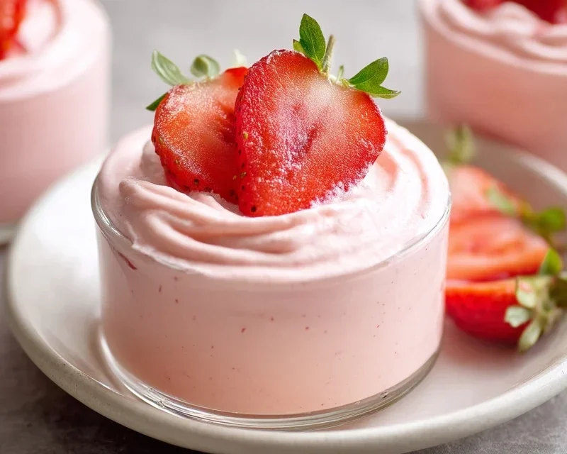 Strawberry Mousse