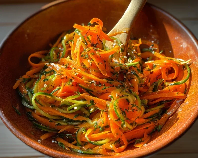 Cucumber Carrot Salad