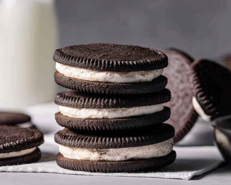 Homemade Oreo Cookies