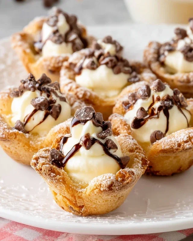 Mini Cannoli Cups