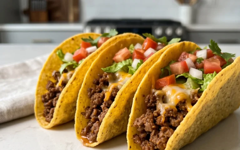 Crispy Ground Beef Tacos