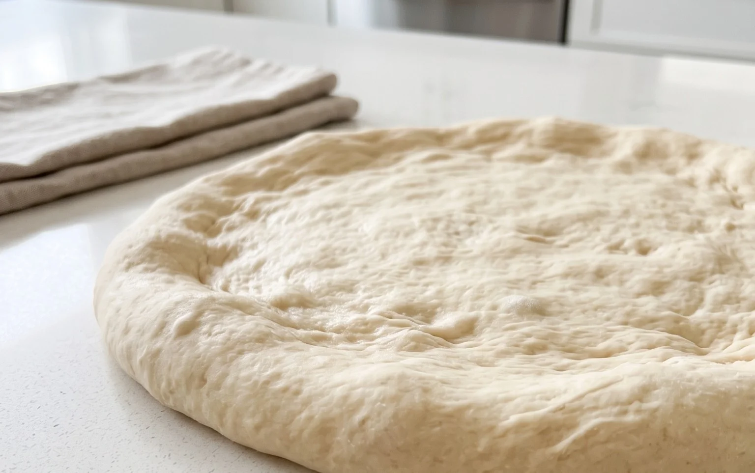 An excellent No Yeast Pizza Dough - quick easy homemade pizza!