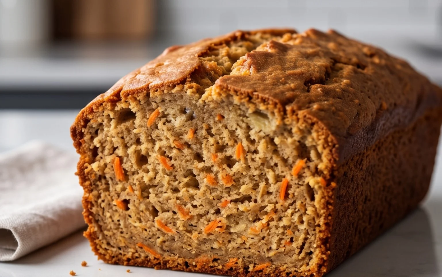 Dairy Free Carrot Cake Banana Bread