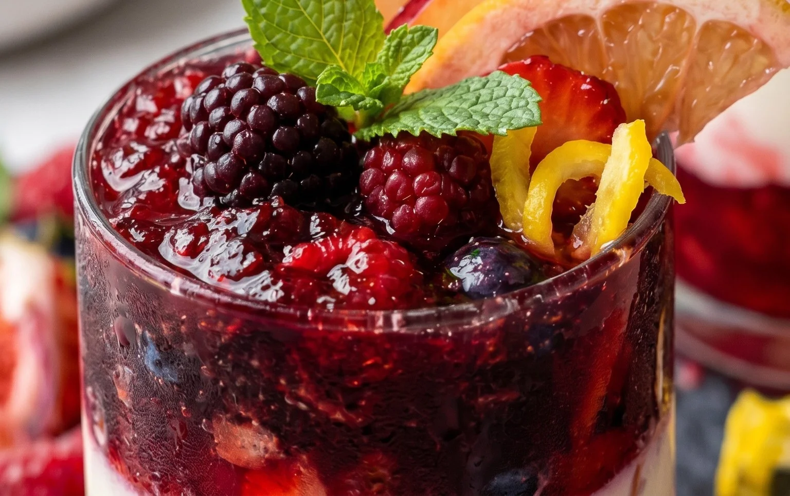 July 4th Layered Drinks Recipe