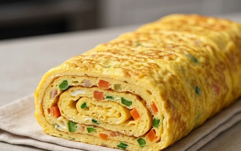 Gyeran Mari (Korean Rolled Omelette)